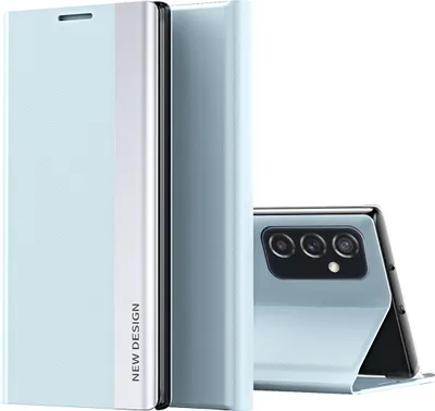 Immagine prodotto di Custodia Galaxy M23 5G, Custodia magnetica in Finto cuoio con funzione stand per Samsung Galaxy M23 5G blu