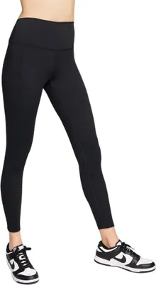 Produktbild von Nike W NK DF ONE HR 7/8 PKT TGHT W schwarz M