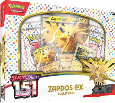 Produktbild von Pokémon TCG: Scarlet & Violet 151 - Zapdos ex Collection