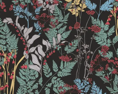 Obrázok produktu pre A.S. Création, Vliesové tapety 37748-1 Floral Impression - 0,53 m x 10,05 m