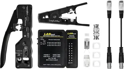 Produktbild von LogiLink Netzwerk Werkzeug Set 4-teilig