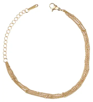 Immagine prodotto di Bracciale triplo placcato in oro Myelisse EWB250358G