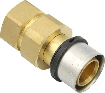 Produktbild von Pressfitting Verschraubung 32x3 mm 1 Zoll IG TH Kontur Verbundrohr