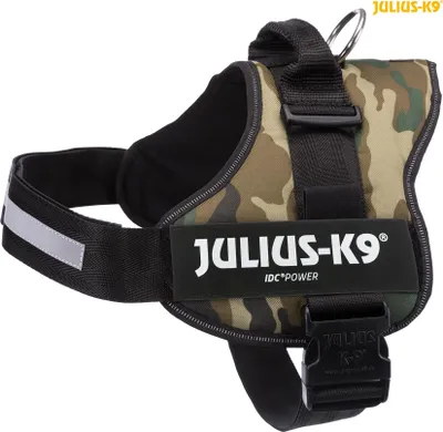 Obrázok produktu pre Julius-K9® Powergeschirr®, Gr. 0-3 82-115 cm/50 mm kamufláž