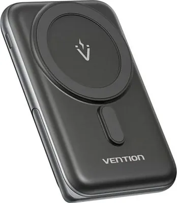 Produktbild von Vention 10000mAh 20W - Magnetische Powerbank (schwarz)