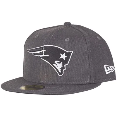 Produktbild von New Era NFL New England Patriots Heather 59Fifty Cap Grau 6 7/8