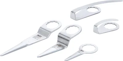 Produktbild von Schneidmesserset fr Druckluft-Ausglaser | fr Art. 3218, 9291 | 5-tlg.