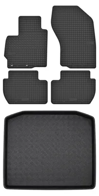 Obrázek produktu pro Gumové autokoberce SolidTread + vana kufru pro: Mitsubishi ASX I 2010-2018 SUV 5 ks