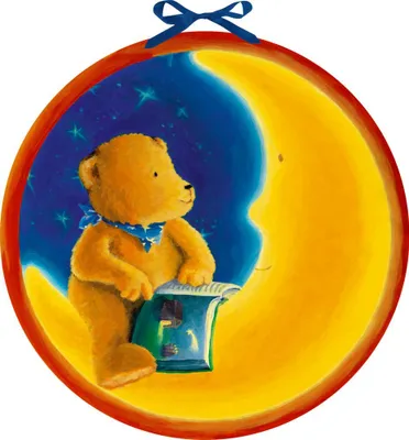 Produktbild von Wandkalender - Der Mondbär im Weihnachtshimmel