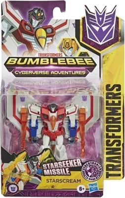 Produktbild von Hasbro - Transformers Cyberverse Warrior Class Starscream / from Assort - Hasbro  - (Spielwaren / Action Figure)