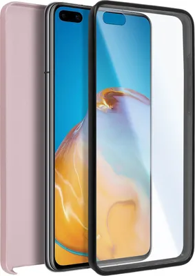 Produktbild von Avizar, Hülle für Vorder- und Rückseite für Huawei P40, Rosa