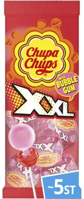 Immagine prodotto di Chupa Chups XXL lecca lecca con gomma da masticare, 145 g, lecca lecca grande con nucleo di gomma da masticare