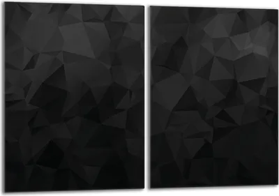 Produktbild von Glasschutzplatte für Herd 2x40x52 Schwarz