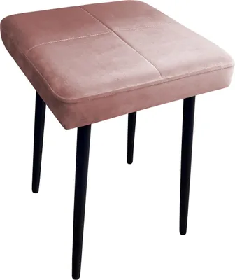 Obrázok produktu pre Stolička SQUARE MG VELVET ružová