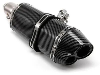 Immagine prodotto di Omgoods - Tubo di scarico universale, adatto a motocicli e veicoli ATV