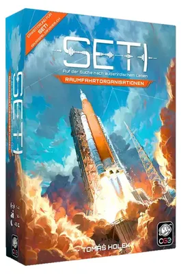Produktbild von Czech Games SETI: Raumfahrtorganisationen (DE) - Erweiterung