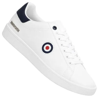 Imagen del producto de Zapatillas para hombre Lambretta Pinball 2, color blanco, modelo LAM0025-P27, talla UK 12