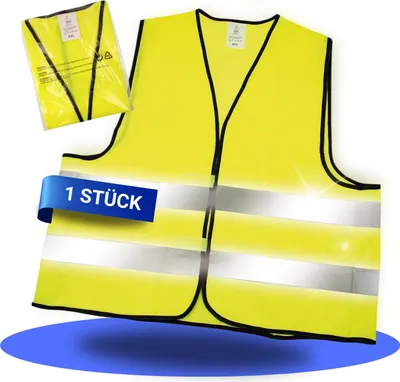 Immagine prodotto di Gilet ad alta visibilità "Standard" polybag giallo neon