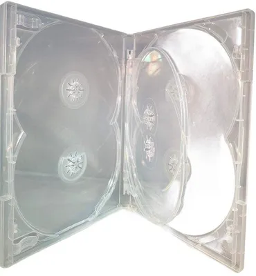 Immagine prodotto di Scatola a scomparti per 6 DVD