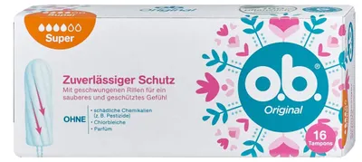 Produktbild von O.B. Tampons Super 16pcs