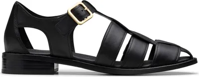Image de Clarks Hana Sun 26181215 4, sandales noires pour femmes, taille 37,5