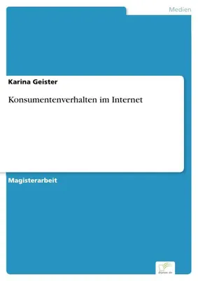 Produktbild von Konsumentenverhalten im Internet