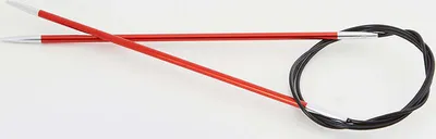 Produktbild von Rundstricknadel ZING 2,75 mm 25 cm karneol