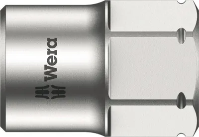 Produktbild von Wera - 8790 FA Zyklop-Steckschlüsseleinsatz mit 1/4"- und Sechskant Hex 11-Antrieb, 8.0 mm; 5003675001
