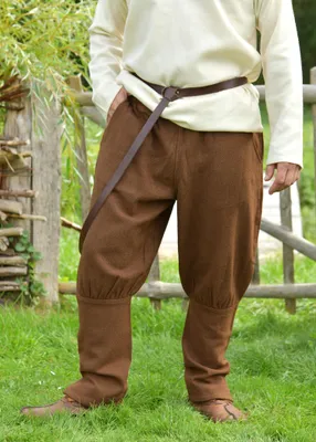 Produktbild von Wikinger Hose Diamantköper, Wolle, braun „Helmer“ XL