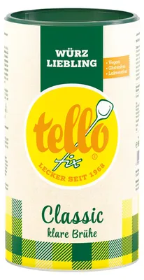 Produktbild von tellofix Classic Klare Brühe 900 g