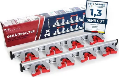 Produktbild von Besem Mop und Besenhalter Wandmontage - Besenhalter Bürstenhalter - Gartengerätehalter Bijkeuken - Aufbewahrungslösungen für Mophalter.