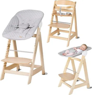 Produktbild von Holz Kinderhochstuhl mit Essbereich