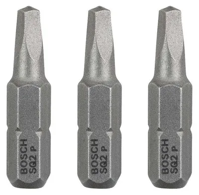 Image de Bosch 3 pcs R2 Extra dur 1/4" C6.3 25mm