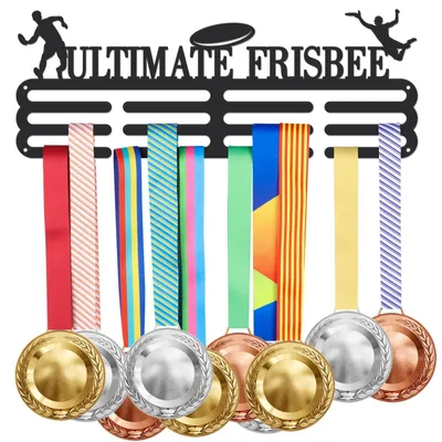Productafbeelding van Medaillehouder voor Ultimate Frisbee met 12 Rijen