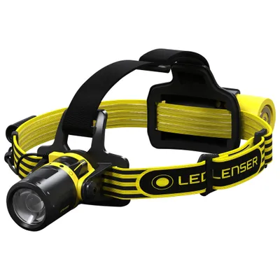 Immagine prodotto di Lampada frontale LED LENSER 200lm 130m batteria ricaricabile IP68 focalizzabile SleeveBox sw-ge LED LENSER EXH8R