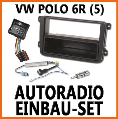 Produktbild von VW Polo 5 ( 6R ) 2009-04/2014 - Unviersal DIN Autoradio Einbauset