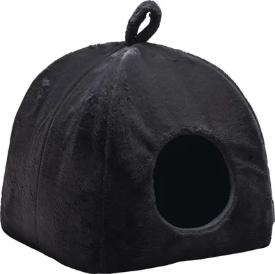 Produktbild von Beeztees Katzenhaus Moza aus Plüsch anthrazit