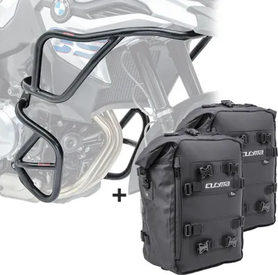 Image de Set carrossage + sacoches pour BMW F 850 GS / F 750 GS 18-23 Barres de protection
