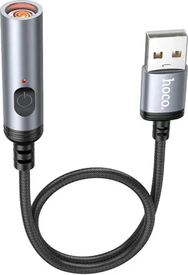Zdjęcie produktu dla Adapter USB A do zapalniczki Hoco 0,3 m UA30 czarny