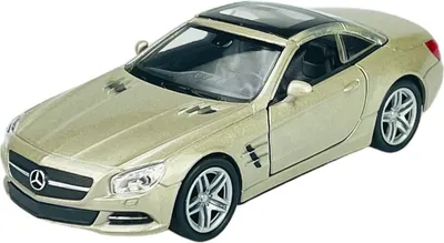 Obrázok produktu pre Welly 2012 Mercedes-Benz SL 500 so zlatou strechou 1:34-1:39 Die Cast Metal Model New in box 43662