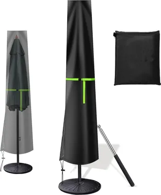 Produktbild von Großer Sonnenschirmbezug, wetterfest, UV-beständig, 2-4m, outdoor