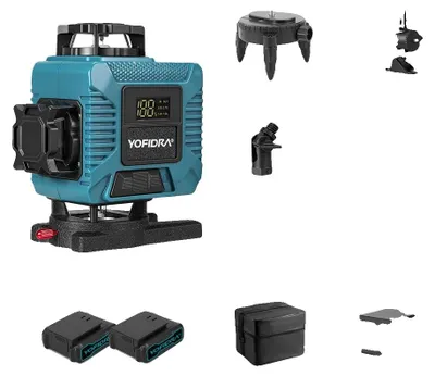 Image de Niveau laser, télécommande, autonivelant, kit sans trépied