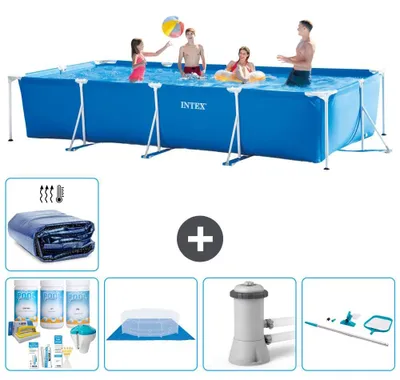 Produktbild von Rechteckiger Frame Pool - 450x220x84 cm - 6-teilig S20075