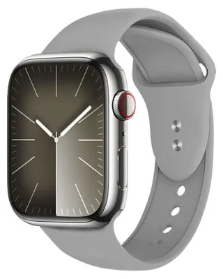 Zdjęcie produktu dla Crong Liquid - Bransoleta do Apple Watch 44/45/46/49 mm (szary)
