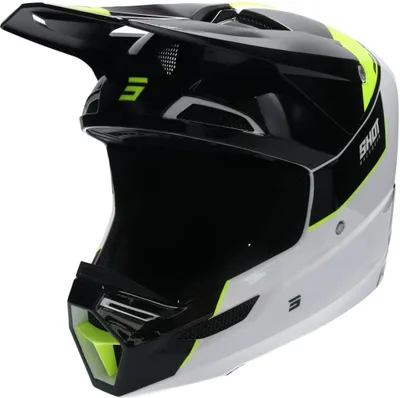 Image de Casque SHOT FURIOUS SCOPE MX jaune fluo-blanc-noir XL
