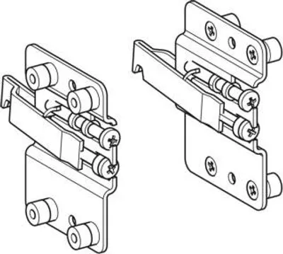 Produktbild von Geberit 595463000 Set Schrankaufhänger