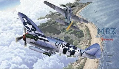 Zdjęcie produktu dla AKADEMIA ACD12513 P-47D i FW190A-8 „70. rocznica Normandii”