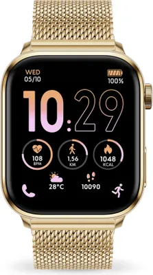 Image de Ice Watch - 024656 - Smartwatch - Femmes - Ice Smart 3.0 Rectangular 1.78 Gold/Milanese