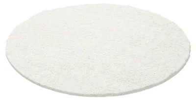 Produktbild von Hochflor Teppich Lux rund, Farbe: Creme, Größe:200 cm rund