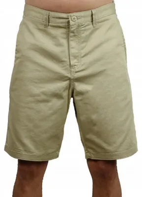 Productafbeelding van Vans - "Authentic" shorts voor heren, model PP3437 (maat 31R), kleur eucalyptusgroen